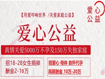 水富捐卵助孕生子 爱心志愿者招募